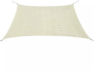 HDPE sun sheet square 3,6x3,6 m cream - Shade Sail