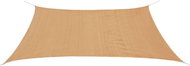 HDPE sun sheet rectangular 2x4 m beige - Shade Sail