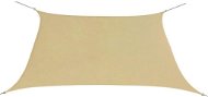 Sun sheet made of oxford fabric square 2x2 m beige - Shade Sail