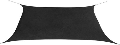 Sun sheet made of oxford fabric rectangle 2x4m anthracite - Shade Sail - Main image