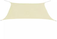 Shade Sail Sun sheet, oxford fabric, rectangular 2x4m cream - Stínící plachta