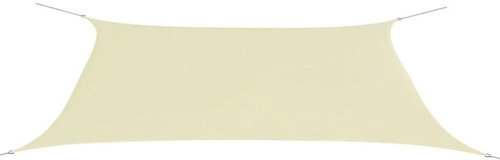 Sun sheet, oxford fabric, rectangular 4x6m cream - Shade Sail - Main image