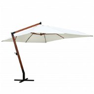 Parasol 300 x 400cm White - Sun Umbrella