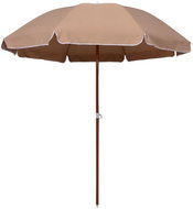 SHUMEE Slunečník zahradní, taupe 240 cm - Slunečník