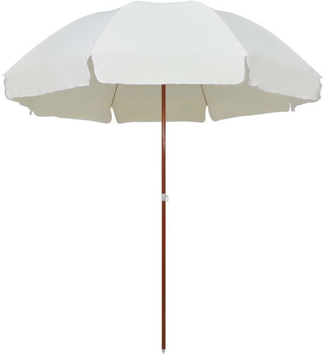 Parasol with a Steel Rod 300cm Sand - Sun Umbrella - Main image
