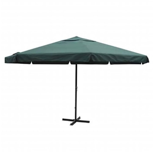 Green Aluminium Parasol 500cm - Sun Umbrella - Main image