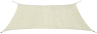HDPE rectangular shade sheet 2 x 4 m cream - Shade Sail
