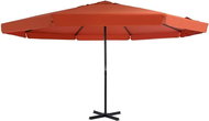 Garden Umbrella with Aluminium Rod 500cm Terracotta - Sun Umbrella