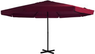 Garden Umbrella with Aluminium Rod 500cm Burgundy - Sun Umbrella