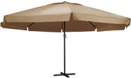 Garden Umbrella with Aluminium Rod 600cm Taupe Colour - Sun Umbrella