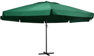 Garden Umbrella with Aluminium Rod 600cm Green - Sun Umbrella