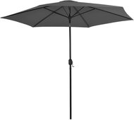 Garden Umbrella with Metal Rod 300cm Anthracite - Sun Umbrella