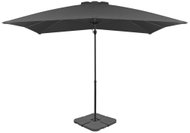 Garden Umbrella with Portable Stand Anthracite 2.5 x 2.5 x 2.3m (L x W x H) - Sun Umbrella