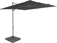 Garden Umbrella with Portable Stand Anthracite 2.5 x 2.5 x 2.47m (L x W x H) - Sun Umbrella