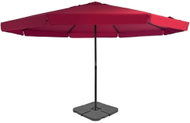 Garden Umbrella with a Portable Stand Red - Sun Umbrella
