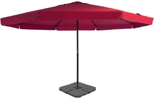 Garden Umbrella with a Portable Stand Red - Sun Umbrella - Main image