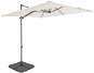 Garden Umbrella with Portable Stand, Sand 2.5 x 2.5 x 2.47m (L x W x H) - Sun Umbrella