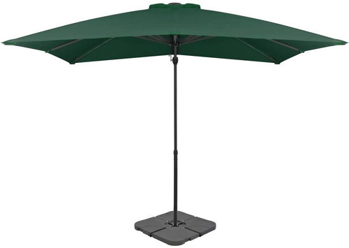 Garden Umbrella with a Portable Stand Green - Sun Umbrella - Main image