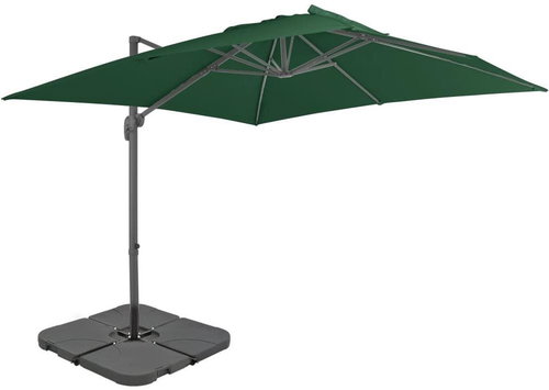 Garden Umbrella with a Portable Green Stand - Sun Umbrella - Main image