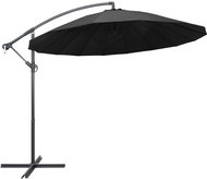 Hanging Parasol Anthracite 3m Aluminium Rod - Sun Umbrella