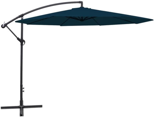 Hanging Parasol Blue 3.5m - Sun Umbrella - Main image