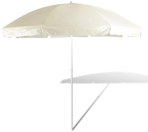 Beach Umbrella 300cm Sand Yellow - Sun Umbrella - Main image