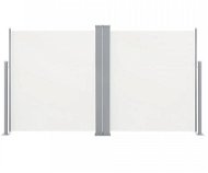 Obojstranná zaťahovacia bočná markíza 170 × 600 cm krémová - Zástena