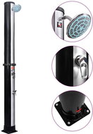 Garden solar shower with head and faucet - Solar Shower