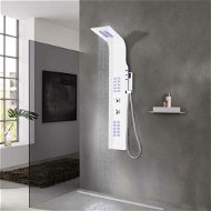 Shower Panel Shower Panel Set Aluminium 20 x 44 x 130cm White - Sprchový panel