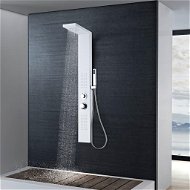 Sprchový panel, súprava hliníkový matný biely - Sprchový panel