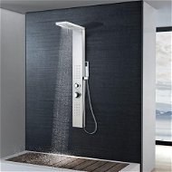 Sprchový panel, súprava z nerezovej ocele so štvorcovým dizajnom - Sprchový panel