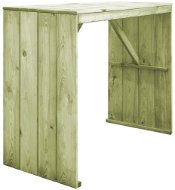  Barový stůl 130 x 60 x 110 cm impregnovaná borovice - Zahradní stůl