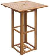 Bistro Table 75 x 75 x 110cm Solid Acacia Wood - Garden Table