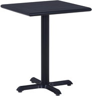 Garden table black 60 x 60 x 75 cm - Garden Table