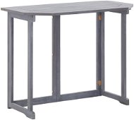 Folding table for balcony 90x50x74 cm solid acacia wood - Garden Table