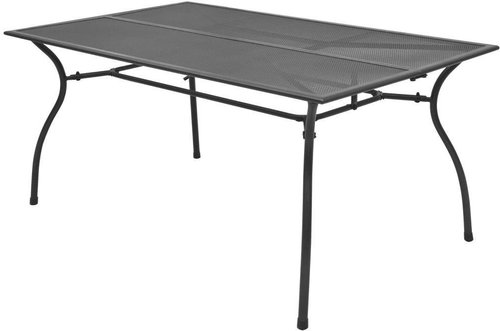 Garden Table 150 x 90 x 72cm Steel Mesh - Garden Table - Main image