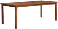 Záhradný stôl 200 × 90 × 74 cm masívne akáciové drevo - Záhradný stôl