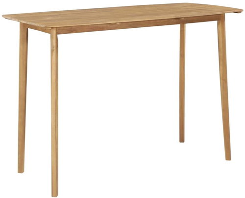 Bar table 150 x 70 x 105 cm solid acacia wood - Garden Table - Main image
