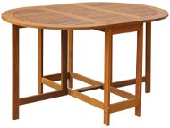 Záhradný stôl 130 × 90 × 72 cm masívne akáciové drevo - Záhradný stôl