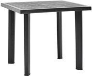 Garden table anthracite 80 x 75 x 72 cm plastic - Garden Table