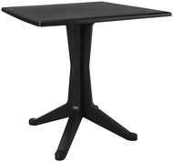 Garden table anthracite 70 x 70 x 71.7 cm plastic - Garden Table