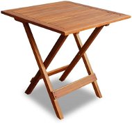  Bistro stolek 46 x 46 x 47 cm masivní akáciové dřevo - Záhradný stôl