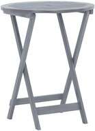 Folding garden table 60 x 75 cm solid acacia wood - Garden Table