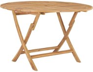Folding Garden Table of  120cm Solid Teak Wood - Garden Table
