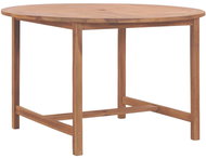 Garden Table 120 x 76cm Solid Teak Wood - Garden Table