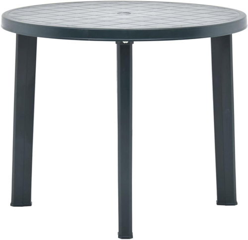 Garden table green 89 cm plastic - Garden Table - Main image