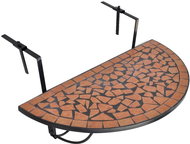Hanging table on the balcony terracotta mosaic - Garden Table