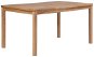Záhradný stôl Záhradný stôl 150 × 90 × 77 cm masívne tíkové drevo - Zahradní stůl