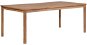 Záhradný stôl 200 × 100 × 77 cm masívne tíkové drevo - Záhradný stôl