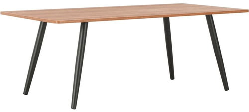 Konferenční stolek černý a hnědý 120x60x46 cm - Konferenční stolek - Hlavní obrázek